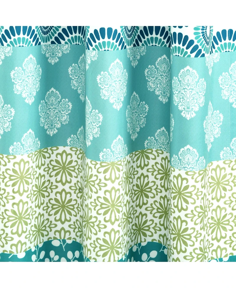 Lush Decor Bohemian Stripe Window Curtain Panels