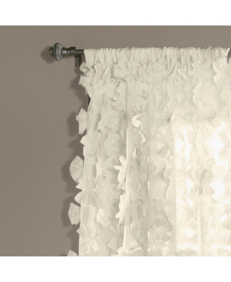Lush Decor Riley Window Curtain Panel