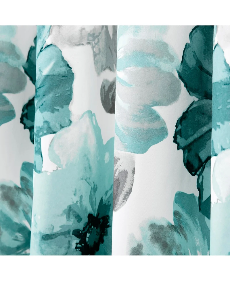 Lush Decor Leah Light Filtering Window Curtain Panels