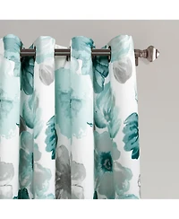 Lush Decor Leah Light Filtering Window Curtain Panels