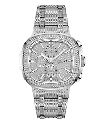 Jbw Men's Diamond (1/5 ct. t.w.) Watch in Stainless-steel 48mm