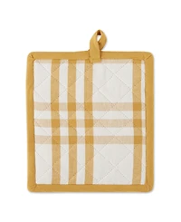 Design Imports Home Sweet Farmhouse Kitchen Collection, Potholder/Oven Mitt/Dishtowel Set, Honey Gold, 4 Count