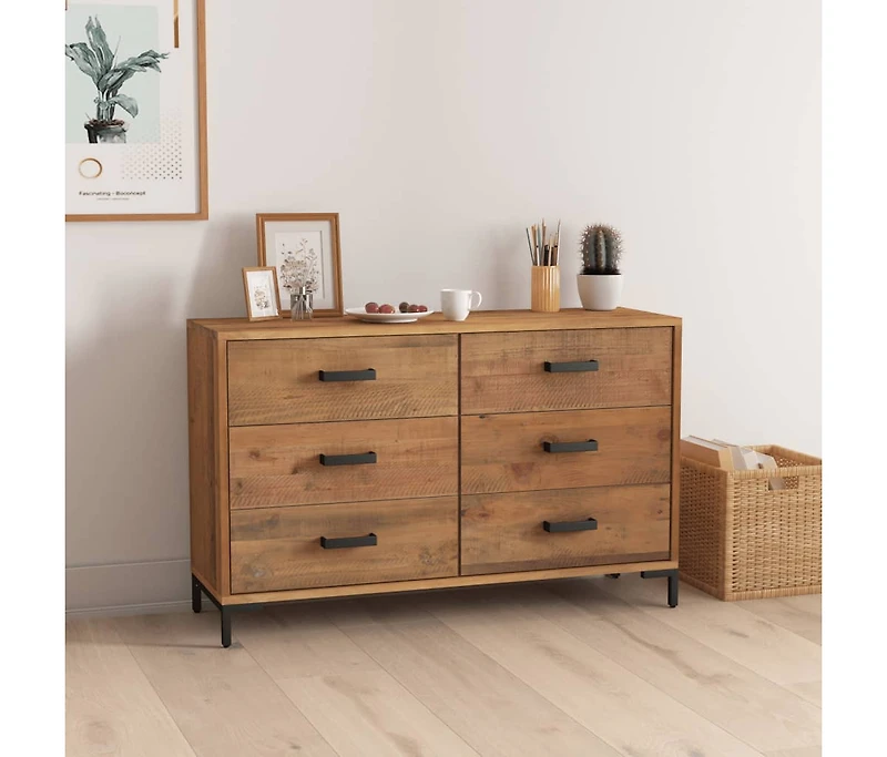 Sideboard Brown 43.3"x13.8"x27.6" Solid Wood Pine