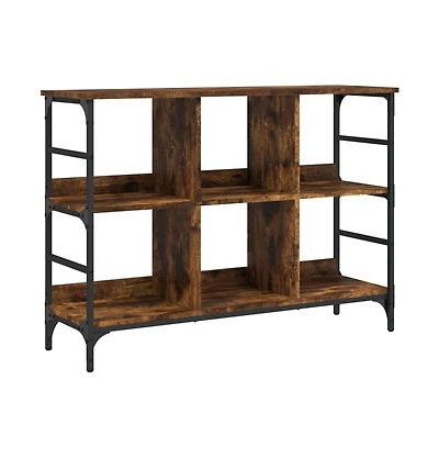 Sideboard Smoked Oak 40.2"x12.6"x28.9" Engineered Wood