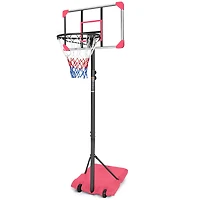 Simplie Fun Youth Height Adjustable Basketball Hoop