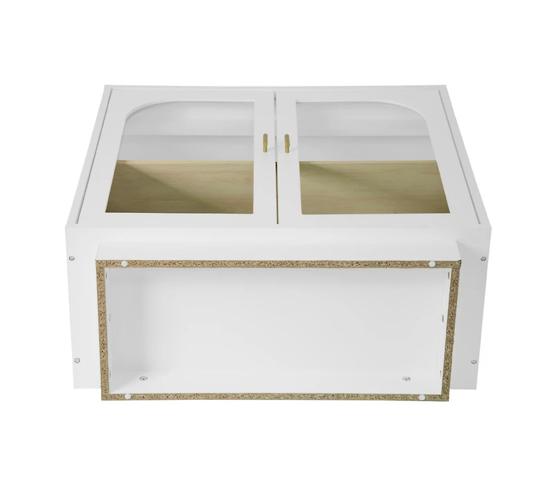 Streamdale Storage Cabinet With Acrylic Door For Living Room, Dining Room, Study
