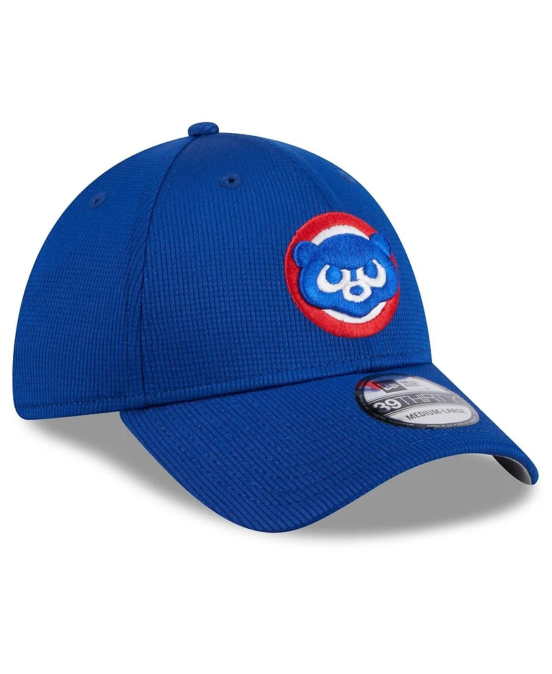 New Era Men's Royal Chicago Cubs 2024 Batting Practice 39THIRTY Flex Hat