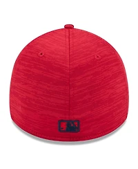 New Era Men's Red Washington Nationals 2024 Clubhouse 39THIRTY Flex Fit Hat