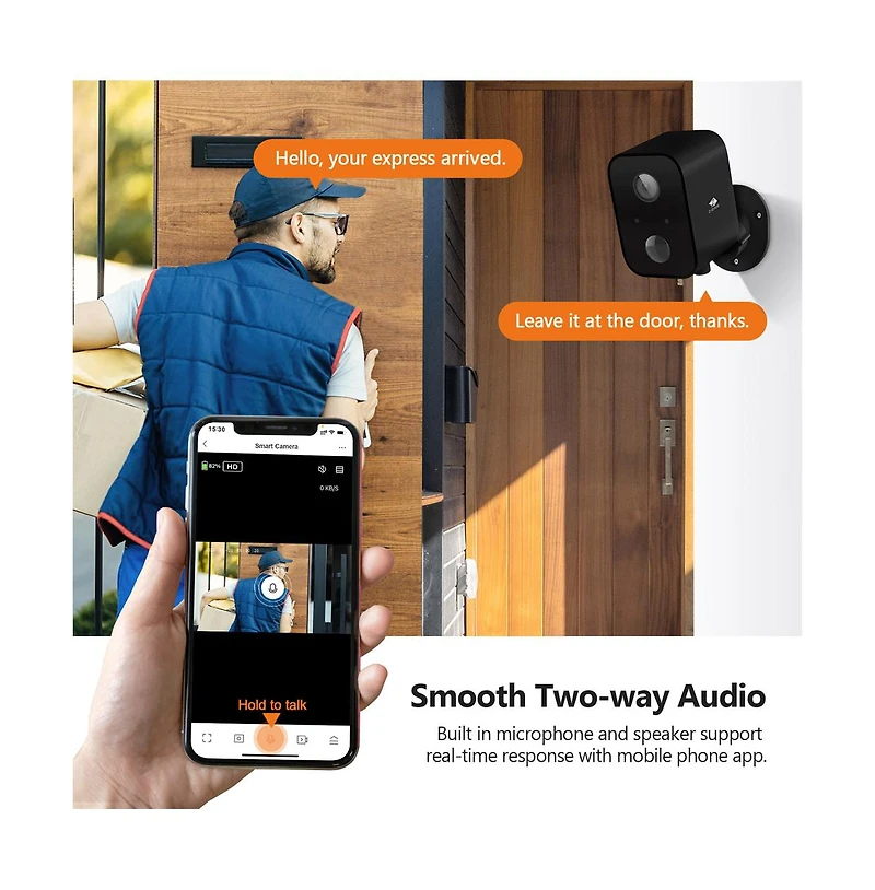Z-edge SW03- 3 Packs 1080P Full Hd Wireless Smart Cameras with Solar Panels and 16GB Tf Card, Supports Night Vision