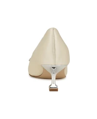 Nine West Women's Wendon Bridal Tapered Heel Slip-on Dress Pumps