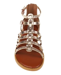 Vince Camuto Big Girl's Metallic Stud Detail Sandals