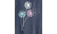 Hybrid Apparel Trendy Juniors Dandelion Graphic Tank