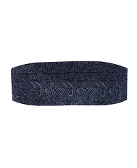 Trafalgar Men's Sobee Paisley Cummerbund and Bow Tie Set