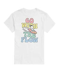 Hybrid Apparel Trendy Juniors Peanuts Surf Graphic Tee