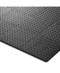 Philosophy Gym Pack of 36 Exercise Flooring Mats - 12 x 12 Inch Foam Rubber Interlocking Puzzle Floor Tiles