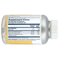 Solaray Cal-Mag Citrate with Vitamin D 2:1 Ratio - 180 Capsules