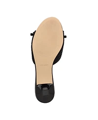 Nine West Women's Delly Tapered Heel Slip-on Dress Sandals