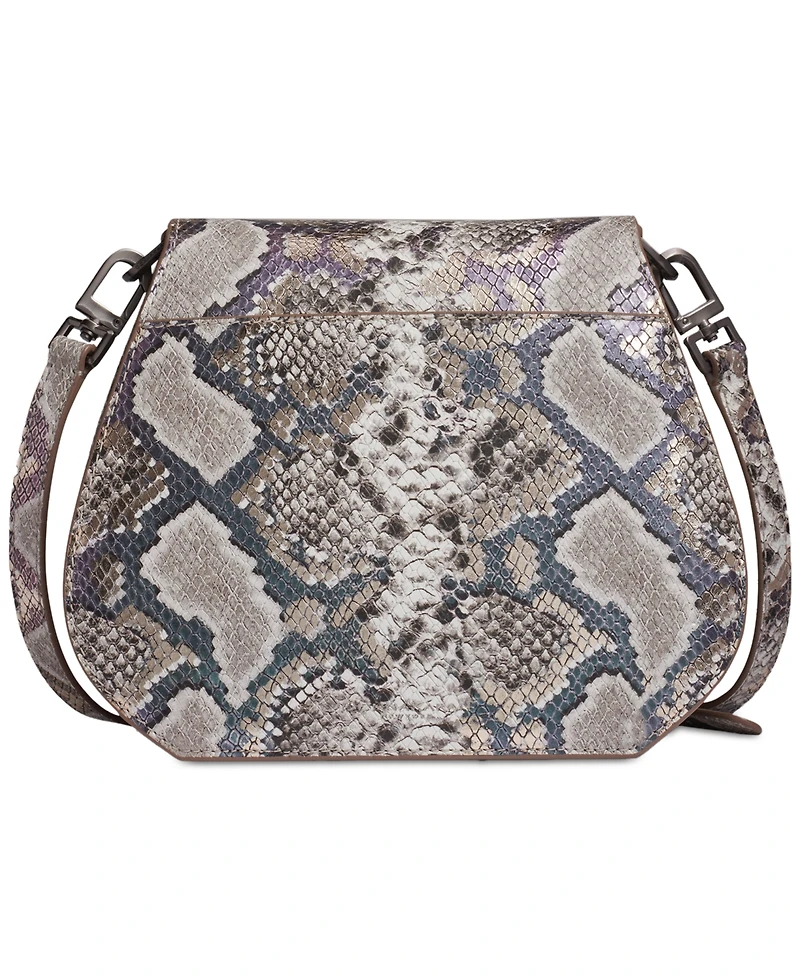 Donna Karan New York Bellerose Python Flap Crossbody