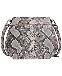 Donna Karan New York Bellerose Python Flap Crossbody