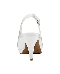 Bandolino Women's Melt Peep Toe Slingback Platform Dress Sandals