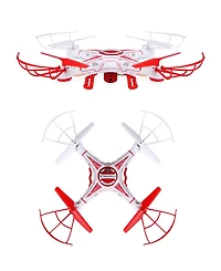 World Tech Toys Striker-x Hd Camera Drone 2.4GHz 4.5CH Hd Picture/Video Camera Rc Quadcopter