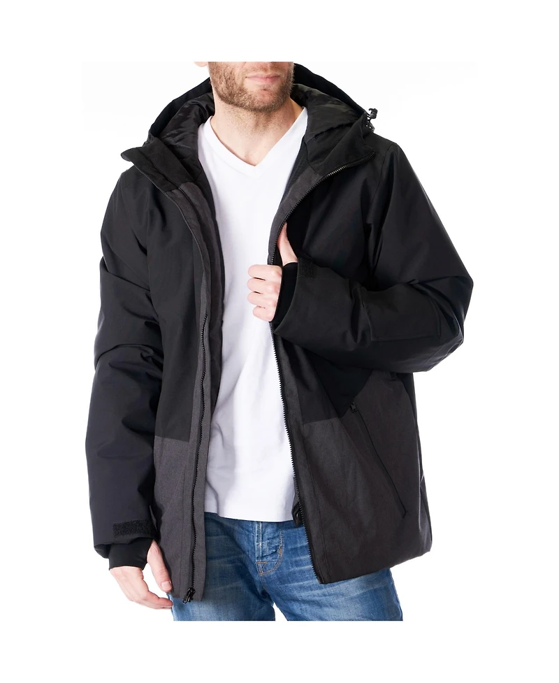 Alpine Swiss Mens Waterproof Ski Jacket Snowboarding Winter Snow Coat Raincoat