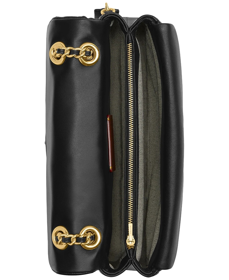 Coach Quilted Tabby Medium Leather Shoulder Bag 26