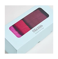 Stems Women's Eco-Conscious Cashmere Socks Box Of Three