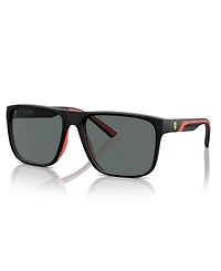 Scuderia Ferrari Men's Polarized Sunglasses, FZ6002U