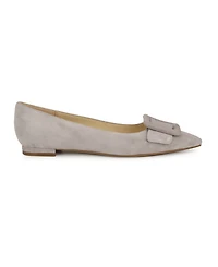 Nine West Women's Jesike Buckle Slip-On Flats