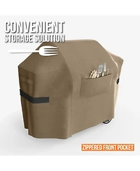 Khomo Gear Bbq Grill Cover - Brown - 51" x 72" x 24" Inch