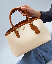 Coach Legacy Medium 28 Pebbled Leather Carryall