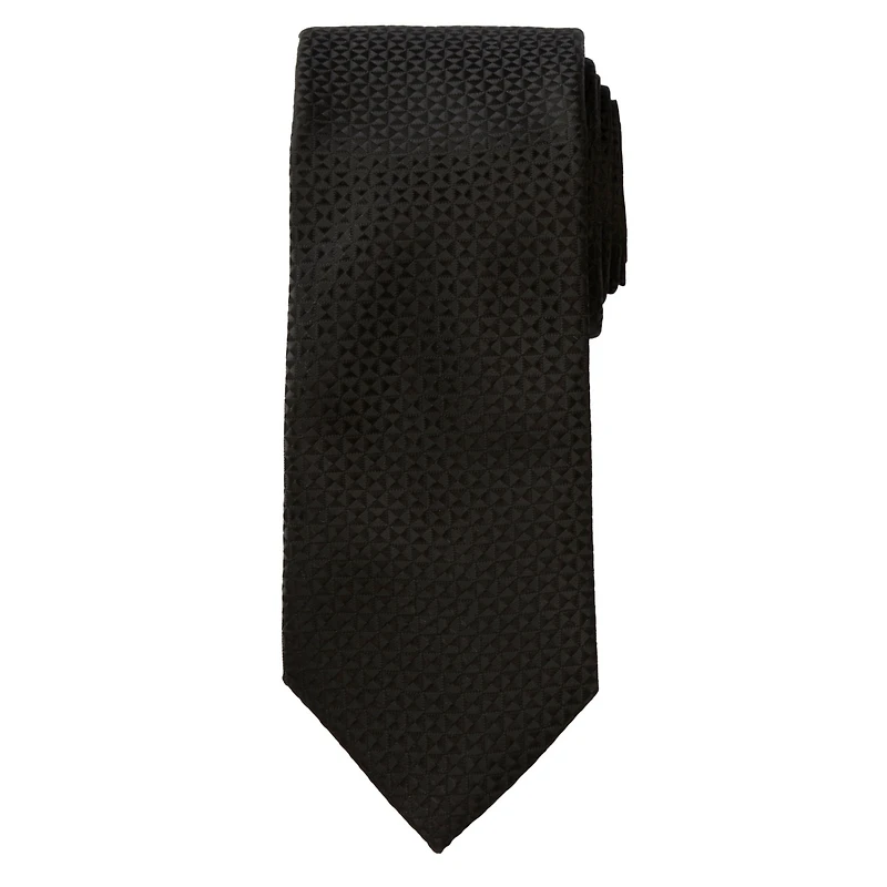 KingSize Men's Ks Signature Collection Extra Long Classic Textured Tie