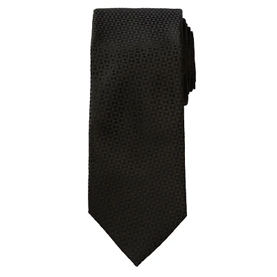 KingSize Men's Ks Signature Collection Extra Long Classic Textured Tie