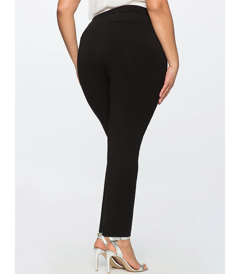 Eloquii Women's Plus Tall The Ultimate Stretch Slim Leg Pant