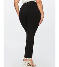 Eloquii Women's Plus Tall The Ultimate Stretch Slim Leg Pant