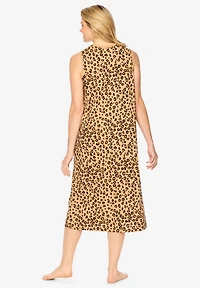 Dreams & Co. Women's Long Sleeveless Sleepshirt