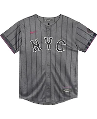 Nike Preschool Pete Alonso Graphite New York Mets 2024 City Connect Limited Player Jersey