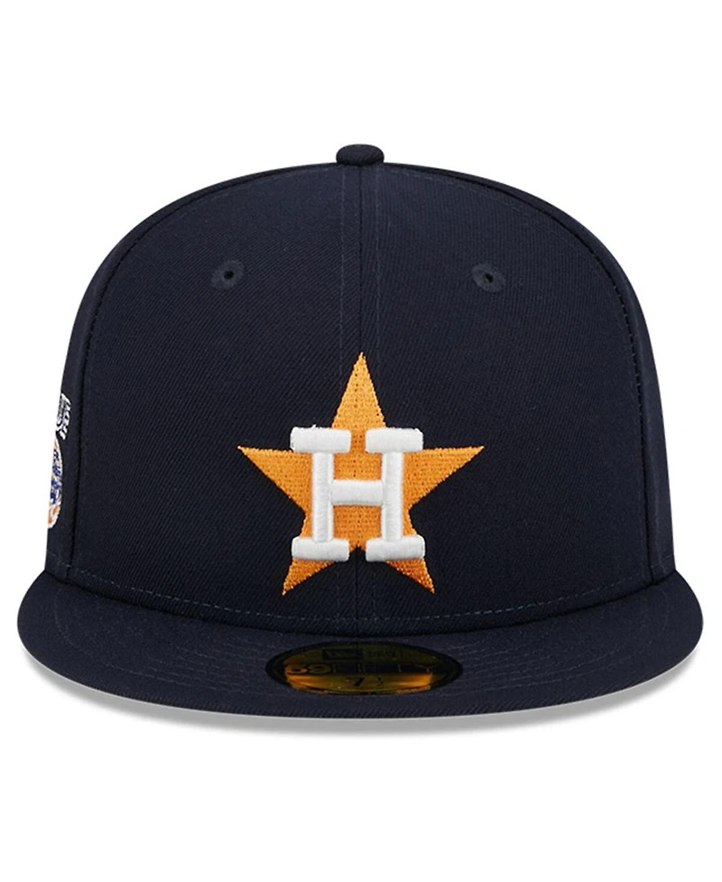 New Era Men's Navy Houston Astros Big League Chew Team 59FIFTY Fitted Hat