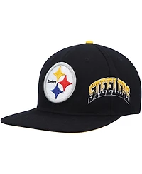Pro Standard Men's Black Pittsburgh Steelers Hometown Snapback Hat