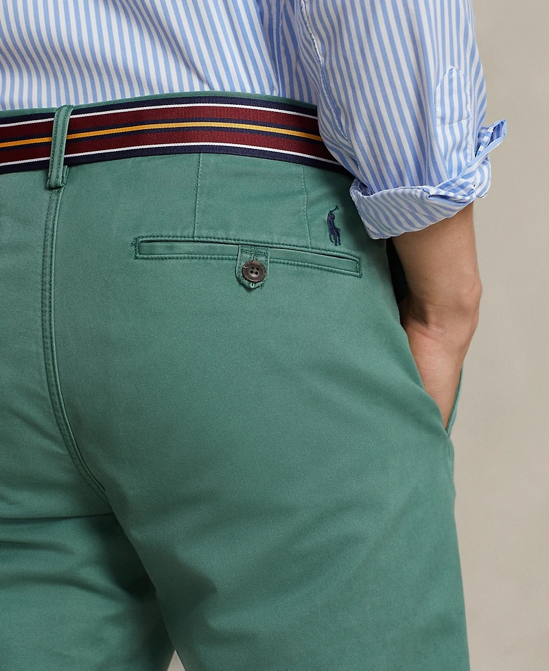 Polo Ralph Lauren Men's Straight-Fit Washed Stretch Chino Pants