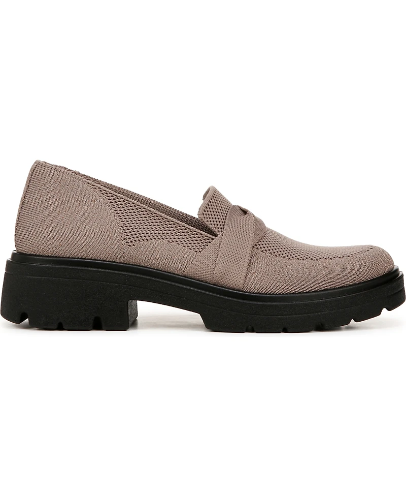 LifeStride Women's Muse Bow Washable Lug Sole Loafers