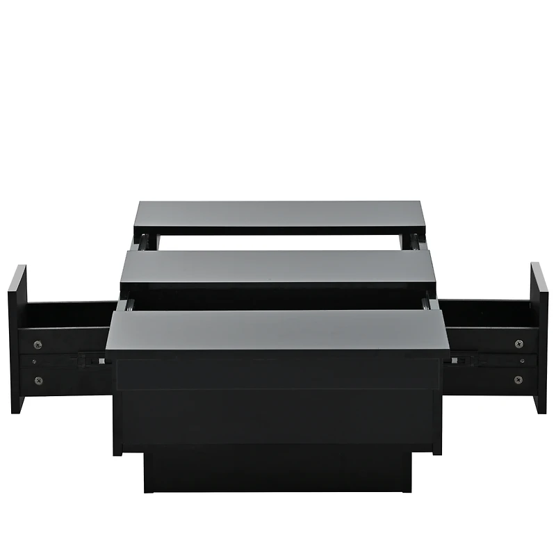Streamdale Multi-Use Coffee Table with Hidden Storage & Sliding Top