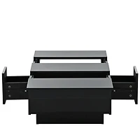 Streamdale Multi-Use Coffee Table with Hidden Storage & Sliding Top