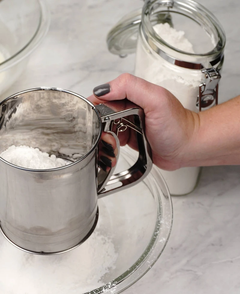 Rsvp International Endurance 3 Cup Triple Mesh Flour Sifter