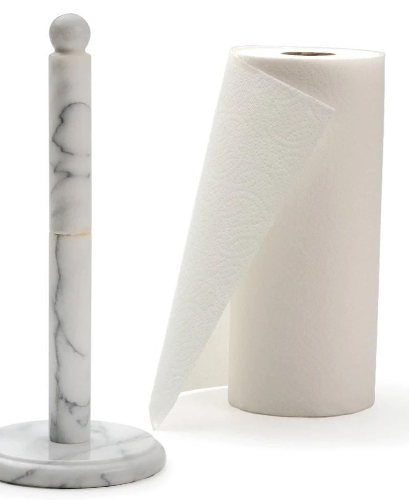 Rsvp International Marble 5.5" D x 12.75" H Paper Towel Holder