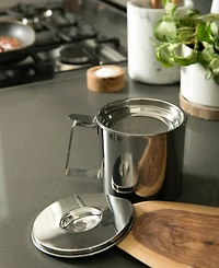 Rsvp International Stainless Steel Endurance Medium 4 Cup Fryer's Friend Grease Keeper