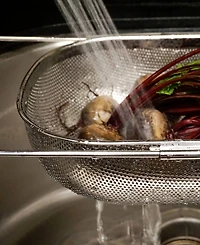 Rsvp International Endurance Pierced Stainless Steel In-Sink Drainer