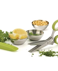 Rsvp International Stainless Steel Plastic 8x3" Kitchen Helpers Herb Scissors