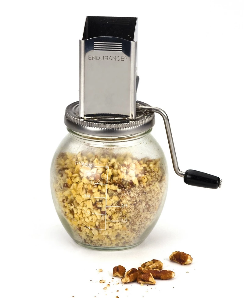 Rsvp International Endurance Cast Aluminum 5x3x7"Nut Grinder